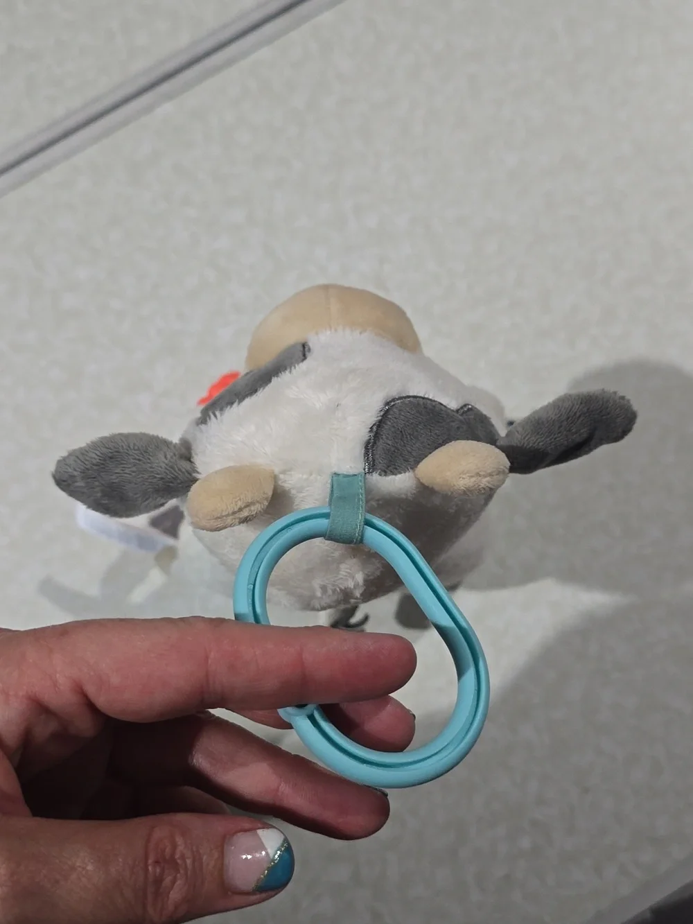 Carter's Plush Cow On The Go  Activity Toy‎ with Teether